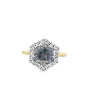 Hexagon S+P Ring Yellow