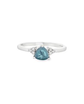 Blue Triad Triangle S+P Ring